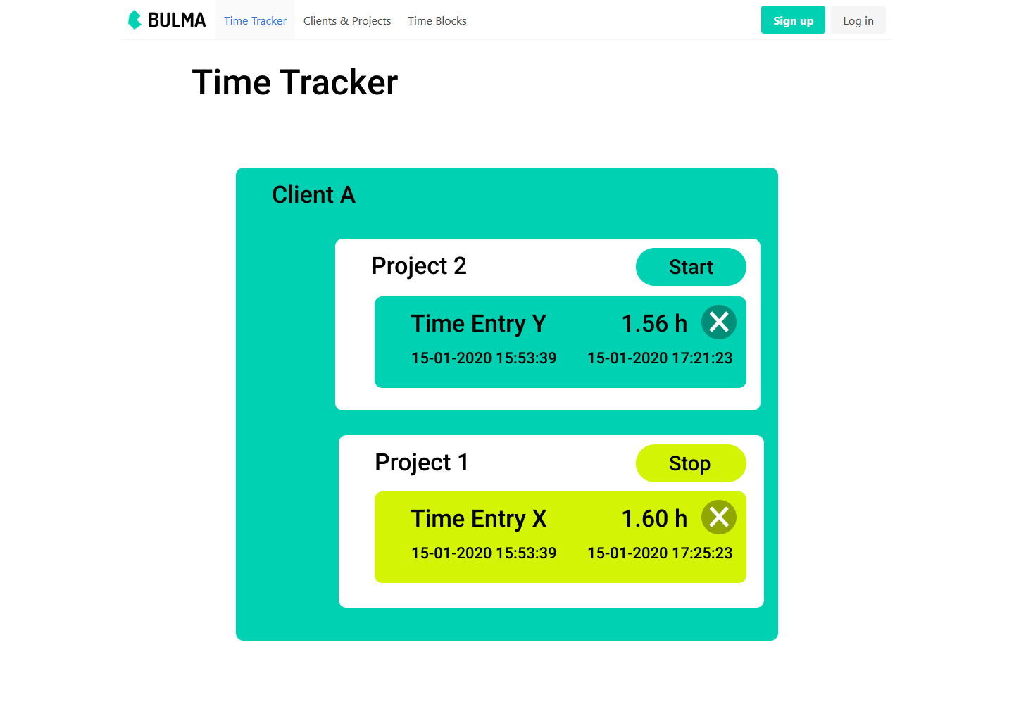 Design Time Tracker